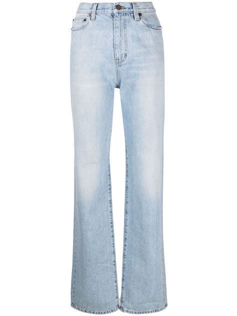 st laurent jeans farfetch.